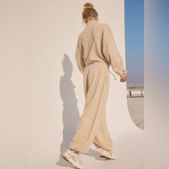 Free People Movement Brightside Onesie in Magnolia Size S - Picture 4 of 9